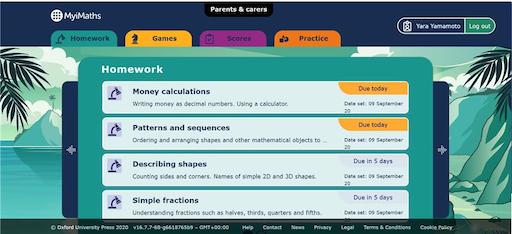 Pupil Portal – Homework