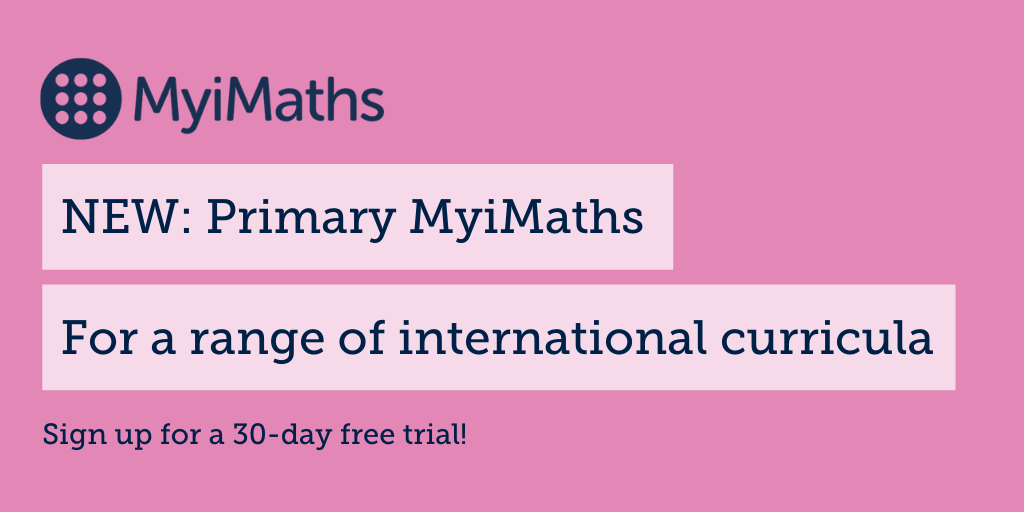 NEW Primary MyiMaths